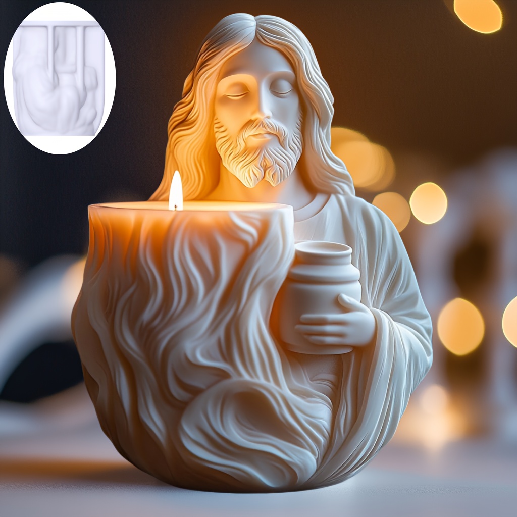 Succulent Set - Neue Jesus Blumentopf Sukkulenten Harz Silikonform