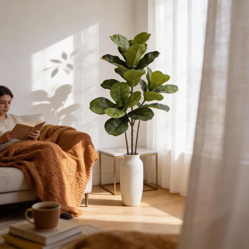 Großer künstlicher Fiddle-Leaf – Fiddle Leaf Fig Bewertung und Preis