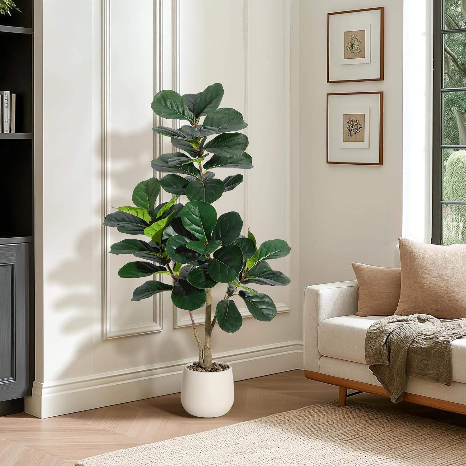 4 Fuß großer künstlicher Fiddl – Fiddle Leaf Fig Bewertung und Preis