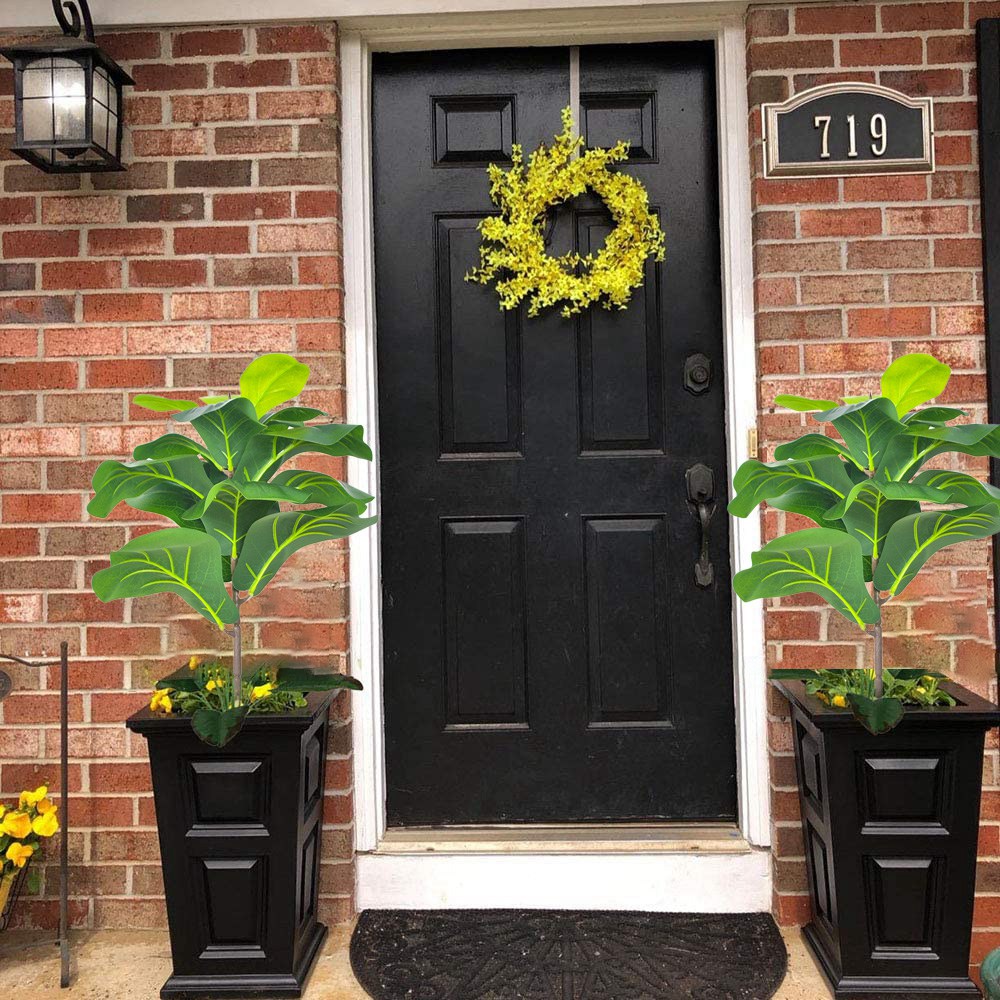 AB33-2 Stück künstlicher Geige – Fiddle Leaf Fig Bewertung und Preis